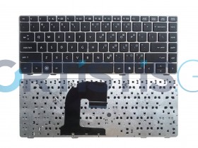 HP ProBook 6460b 6465b 6470b 6475b EliteBook 8460p 8470p 8470w keyboard Silver frame