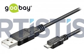 GOOBAY Cable USB 2.0 to Micro USB 1.5m - 93181