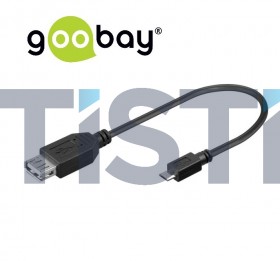 GOOBAY Cable USB 2.0 female to USB micro - 95194