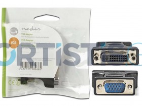 NEDIS Connector VGA male to DVI-1 24+5p female - CCGP32901BK