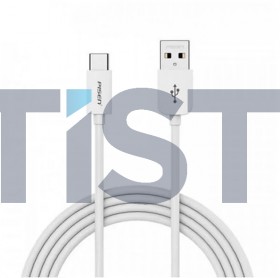 PISEN Charging and Data Cable USB to Type C (2A) 1m - White