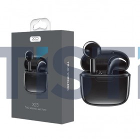 XO X23 TWS Bluetooth headset Black - Ακουστικά με Θήκη Φόρτισης Μαύρα