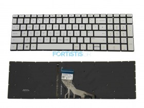 HP 15-DA 15-DU 15-DY 15S-DU 15S-DY 15S-FQ 15S-EQ Silver Backlit keyboard