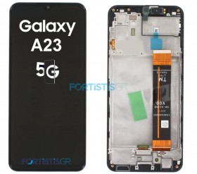 Samsung Galaxy A23 screen Black και μηχανισμός αφής SM-A235F GH82-29734A