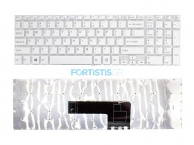 Sony Vaio SVF15 keyboard Greek White Palmrest