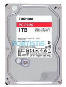 Toshiba P300 1TB 7200RPM 64Mb CACHED SATA 6GBPS Hard Drive (HDWD110UZSVA)